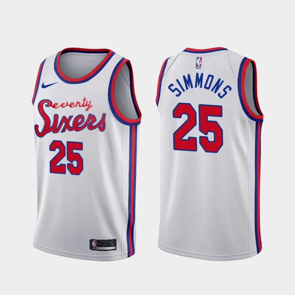 76ers 25 Ben Simmons White Nike Swingman Jersey,We sell and wholesale 76ers 25 Ben Simmons White Nike Swingman Jersey on line form chian!